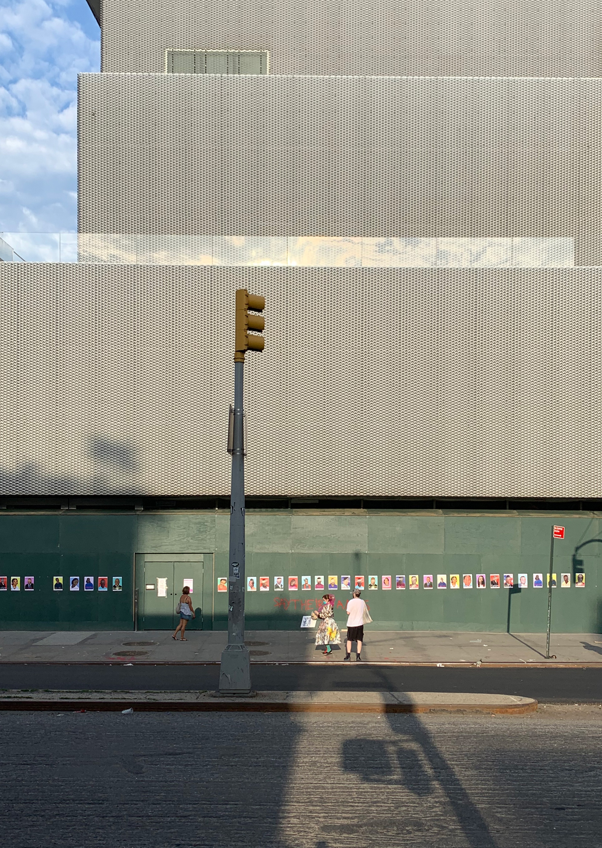 New Museum, Lower East Side, Manhattan, New York City, June 10, 2020. © Lucie Rebeyrol