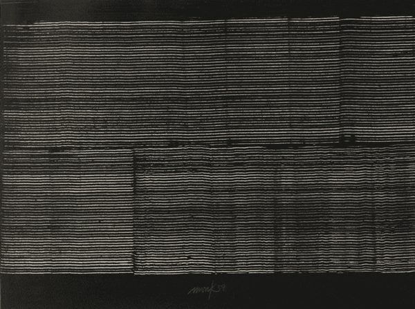 Heinz Mack, Untitled (Dynamic Structure), 1959