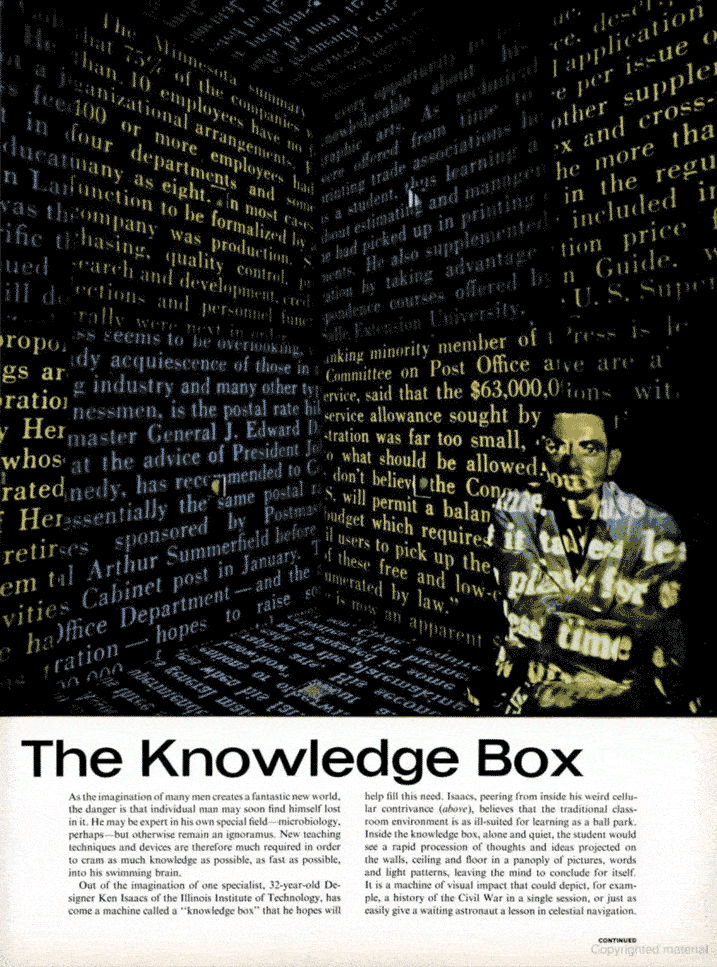 Knowledge Box, Ken Isaacs