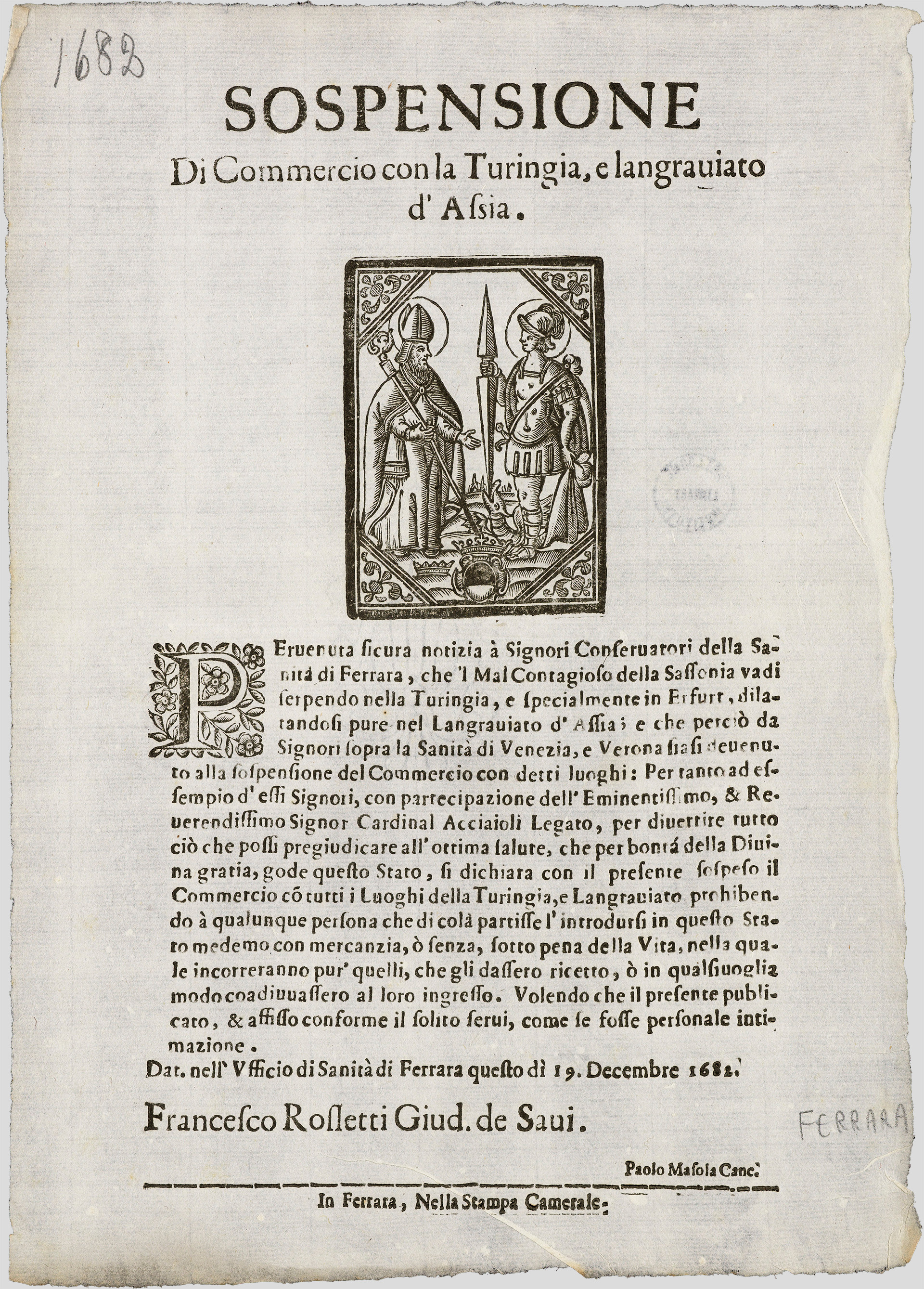 1682 decreto