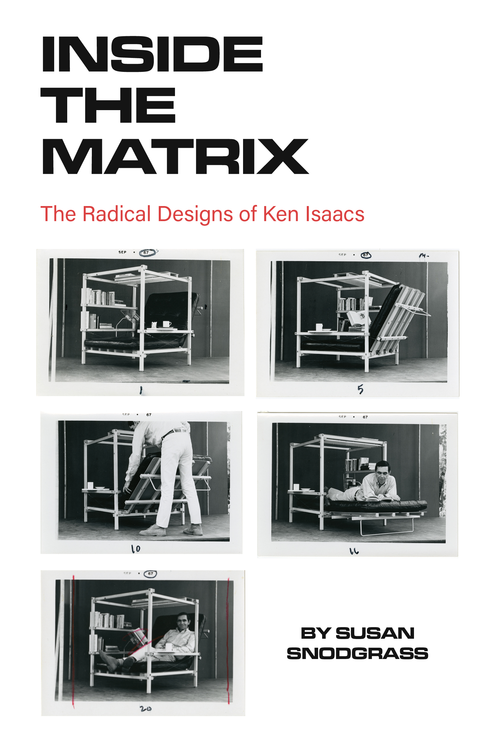 Cover of Susan Snodgrass, Inside the Matrix: The Radical Designs of Ken Isaacs (Half Letter Press, 2019). Courtesy: Susan Snodgrass.