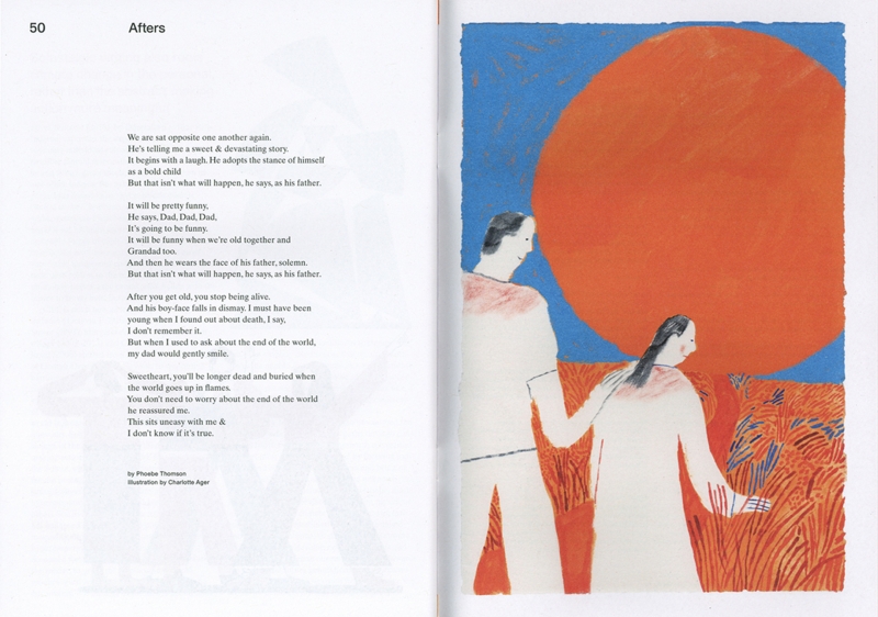 Illustration by Charlotte Ager piece in IFLA! Issue 5 